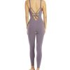 Premium Bodysuit, Strap Back, Tummy Control, Sleeveless Jumpsuit for Yoga
