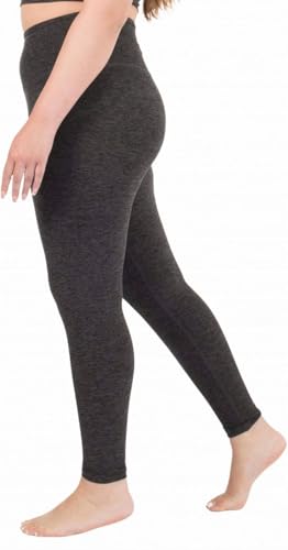 Monaco Women’s High-Waisted Active Leggings, USA Made, 4-Way Stretch, Workout, Running, and Yoga