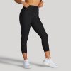 Lower Back Support Compression Capri Leggings for Women, Flattering Fit, Sweat Wicking, Breathable