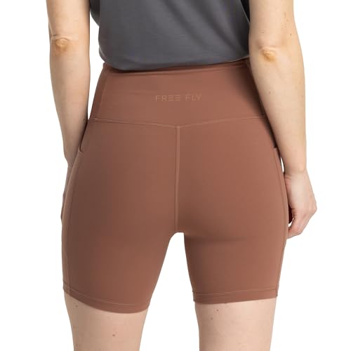 313WxmPbxkL.jpg Women's All Day Pocket Short - Ultra Soft, Moisture-Wicking, High-Waisted Shorts for Women