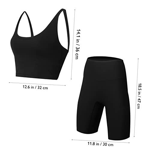 Women Sportswear Set Tank Top High Waist Shorts for Yoga Stylish Comfortable Fitness Outfit for Active Lifestyles