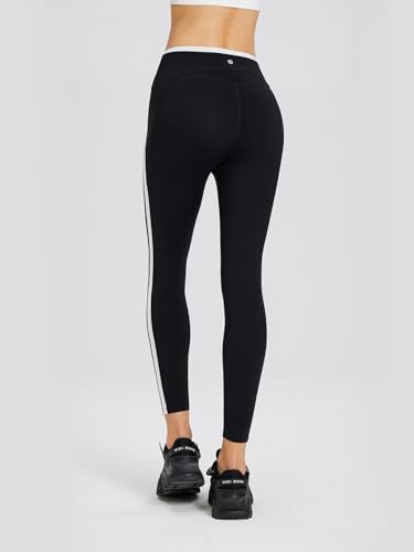 High Waist Leggings for Women Tummy Control Workout Soft Yoga Pants with Pockets