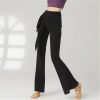 Women's Flared Dance Pants Breathable Wide Leg Ballet Trousers for Modern Classical Performances Yoga
