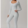 31HKoMBmYCL.jpg Sports Jumpsuit Women Gym Set Training Yoga Suit Sportswear Back Jumpsuit Fitness Rompers Stretch Workout Bodysuits