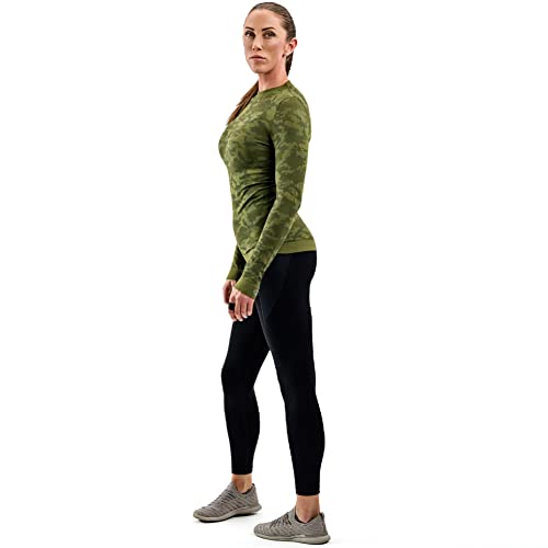 Women's LeSaut Sweater | Lightweight Breathable Seamless Stretchy Outdoor Performance Long Sleeve T-Shirt