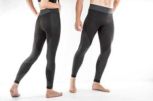 Women's and Mens Leggings for Sports Made in Italy - Breathable Compression Leggings Unisex - 8050