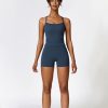 Two Piece Workout Sets For Women Tank Top Matching High Waist Booty Lifting Shorts Gym Yoga Active Wear Outfits