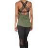 Women's Open Back Workout Athletic Yoga Tank Tops with Built in Bra