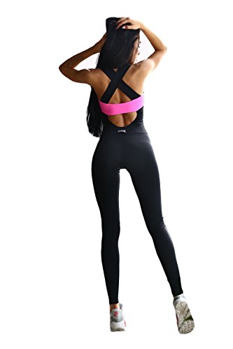 Designed for Fitness Perfect Pink Jumpsuits for Women Workout Leggings Yoga Pants