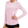 Women's Long Sleeve Shirts UPF 50+ Sun Protection Shirts for Hiking Fishing Workout Rash Guard