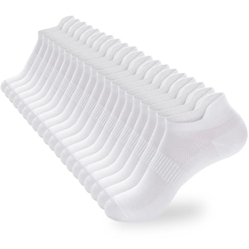 Ankle Socks Women's and Mens - 6/10 Pairs Low Cut Tab & No Show Athletics Running Socks