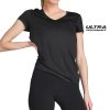 Women's V-Neck Activewear T-Shirts 3 Pack Athletic Womens Short Sleeve Workout Tops Dry Fit Shirt Gym & Yoga Tees for Women