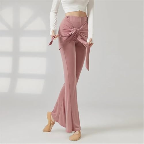 Women's Flared Dance Pants Breathable Wide Leg Ballet Trousers for Modern Classical Performances Yoga