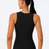 Workout Tank Tops for Women - Butter Soft High Neck Athletic Gym Yoga Pilates Tank Tops