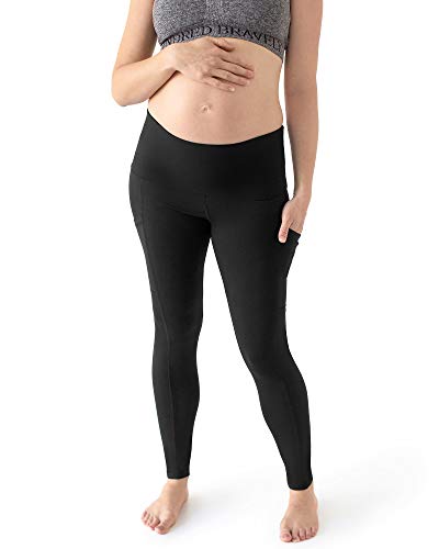 Louisa Ultra High-Waisted Over The Bump Maternity Pregnancy Leggings