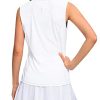 Women's Workout Tank Tops Lightweight Sleeveless Shirts for Women Loose Fit Tops for Athletic Running Tennis Yoga