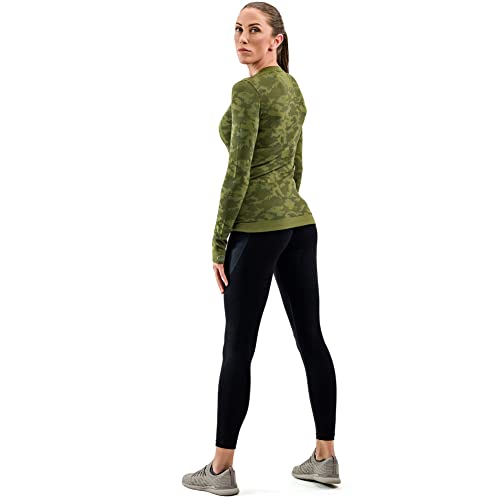 Women's LeSaut Sweater | Lightweight Breathable Seamless Stretchy Outdoor Performance Long Sleeve T-Shirt