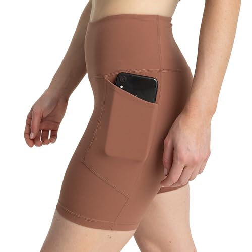 31i1fq1lDL.jpg Women's All Day Pocket Short - Ultra Soft, Moisture-Wicking, High-Waisted Shorts for Women