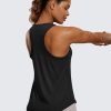 31j1va-yAKL.jpg Womens Pima Cotton Racerback Workout Tank Tops Scoop Neck Athletic Loose Sleeveless Shirts