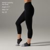 Tavi Women’s High Waisted Crop Tight | 21-Inch Inseam | Comfortable Leggings with Pockets | Workouts, Studio & Street