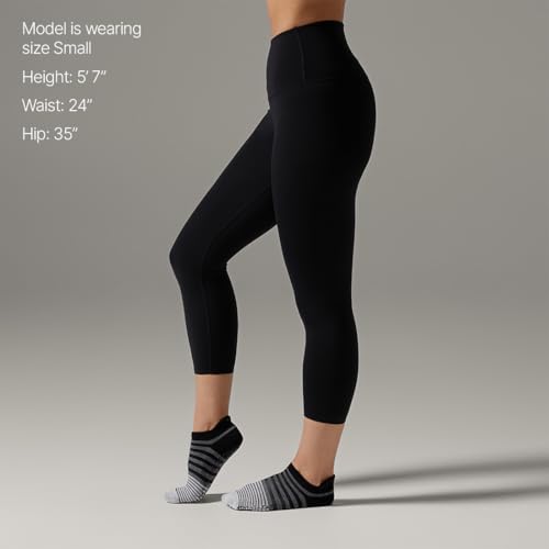 Tavi Women’s High Waisted Crop Tight | 21-Inch Inseam | Comfortable Leggings with Pockets | Workouts, Studio & Street