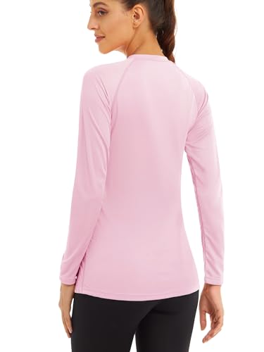 Women's Long Sleeve Shirts UPF 50+ Sun Protection Shirts for Hiking Fishing Workout Rash Guard