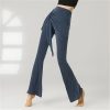 Women's Flared Dance Pants Breathable Wide Leg Ballet Trousers for Modern Classical Performances Yoga