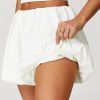 Womens Summer 2 Piece Outfits Y2k Crop Tube Tops Built in Bra Bubble Shorts Workout Sets Tracksuit