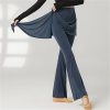 Women's Flared Dance Pants Breathable Wide Leg Ballet Trousers for Modern Classical Performances Yoga