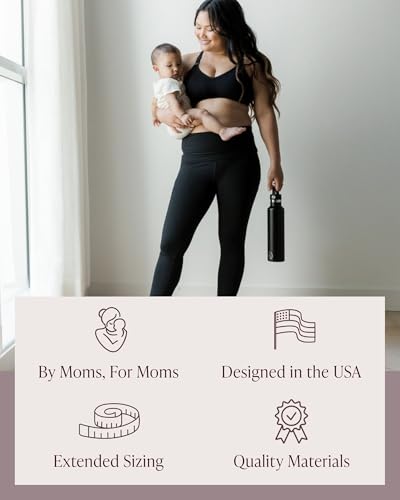 Louisa Ultra High-Waisted Over The Bump Maternity Pregnancy Leggings