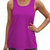 Womens Workout Athletic Tank Tops Loose Gym Yoga Racerback Sleeveless Running Sports Shirts Tops
