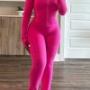 Womens Two Piece Outfits Fall Workout Zip Up Sweatshirt And Jogger Flare Yoga Pants Gym Sweat Suits 2 Piece Set