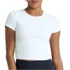 41CwRf6HyIL.jpg Two Piece Workout Set for Women High Waist Leggings and Short Sleeve Athletic Tops Matching Pilates Gym Sets Yoga Outfits