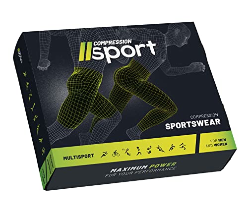 Women's and Mens Leggings for Sports Made in Italy - Breathable Compression Leggings Unisex - 8050