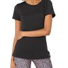 Women's Active Quick Dry Tech Stretch Short-Sleeve Crewneck T-Shirt (Available in Plus Size), Multipacks