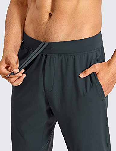 4-Way Stretch Athletic Pants for Men 30" Workout Lounge Casual Work Jogger with Zip Pocket