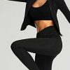 Womens Lightweight Full Zip Running Track Jacket Workout Slim Fit Yoga Sportwear with Thumb Holes