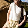 Women Short Sleeve Workout Shirts Open Back Tops Casual Yoga Y2k Athletic Gym Slouchy Crop Running Tees