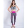 Women's Yoga Leggings Exercise Workout Pants Sports Running & Everyday Wear(S-XL) (Large, Pink)
