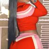 Work Out Sets Gym For Women 2 Piece Outfits Zip Up Sweatshirt And Lounge Athletic Jogger Shorts Set Track Sweat Suits