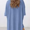 Women's Two Piece Lounge Set 2025 Summer Casual Oversized Shirts Biker Shorts Matching Airport Travel Outfit