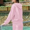 Womens 2 Piece Workout Sets Lounge Matching Sets Zip Up Hoodie and Skirt Gym Clothes Yoga Outfits