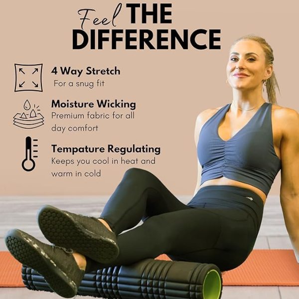 Tummy Control Compression Leggings for Women | High Waisted Workout Yoga Pants (Black Regular + Black with Pockets, 3XLarge)