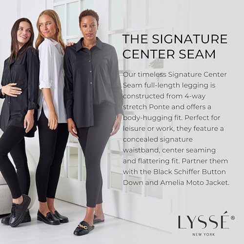 Women's Center Seam Ponte Legging