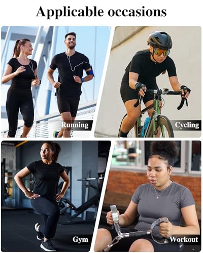 5-Pack Women's Compression Shirts Short Sleeve Workout Tops Athletic Baselayer Quick Dry Gym Yoga Running T-Shirt